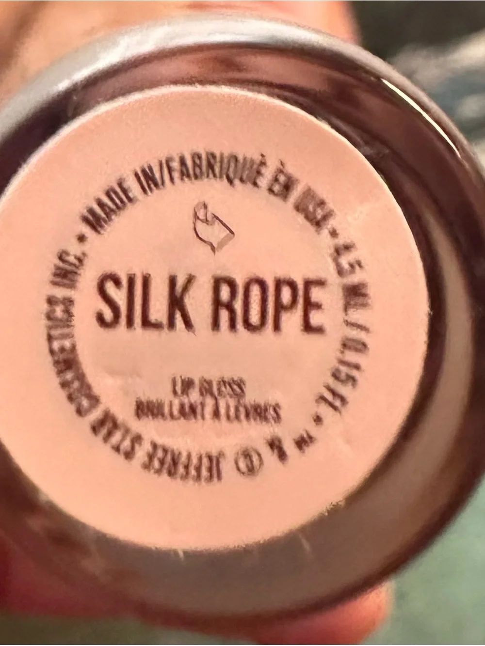 Jeffree Star Rose Gold Metallic Lip Shade - Silk Rope